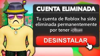 Ahora Están Eliminando Cuentas De Roblox Por Esto...