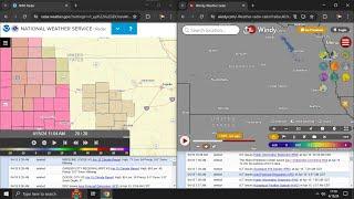 (Live) Tornado is likely for the Alley.. w/ KPS511 & Radars | 4/14 [Enhanced Risk]