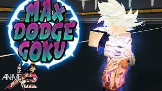 max dodge ultra instinct goku in anime cross 2