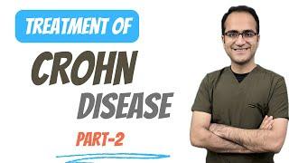 Crohn's Disease Treatment/ Management Explained, Crohns Vs Ulcerative Colitis Lecture USMLE NEETPG