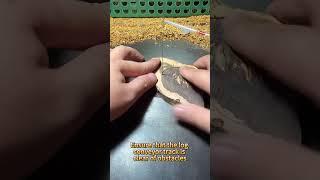Fixed log cutting standard operation process