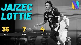 Jaizec Lottie Flagler Saints 30 PTS 7 REBS vs North Florida Ospreys