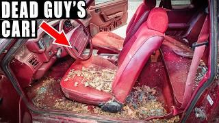 Cleaning a Dead Guy's ABANDONED Mustang!