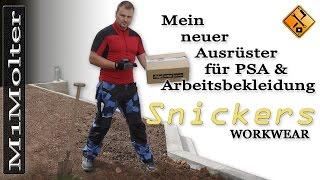 Snickers Workwear - Mein neuer Ausrüster für PSA & Arbeitsbekleidung