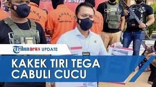 Kakek 71 Tahun Tega Cabuli Cucu Tiri di Bawah Umur, Ketahuan saat Korban Ketakutan ke Rumah Pelaku