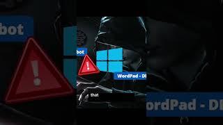QBot Malware Turns Windows WordPad into a TrojanHorse#QBotMalware #Exploit#Ransomware #cybersecurity
