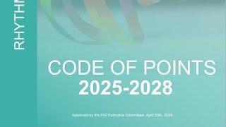 RG FIG Code of Points 2025-2028 Final version 1.1 (DB and apparatus technical) English version