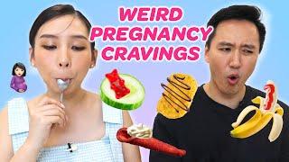 Taste-testing Weird Pregnancy Cravings 