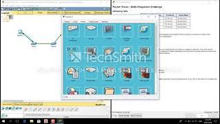 CCNA 2.4.1.2 Packet Tracer - Skills Integration Challenge