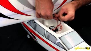 E-Flite Apprentice S RC Plane - Assembly and Action Video