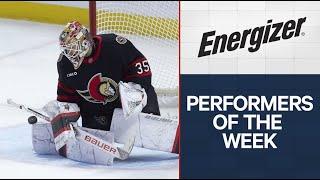 Senators' Ullmark Stopping Absolutely EVERYTHING | NHL Player Performers Of The Week