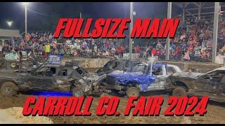 FULLSIZE DEMOLITION DERBY CARROLL CO. FAIR 2024