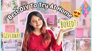 DIY Craft Things To Do When You're BORED  | My Favourite DIYs to Try at Home! GIVEAWAY