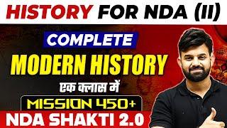 NDA History: Modern History | NDA Shakti 2.0, 2024