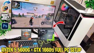 Upgrading My Ryzen 5 5600G PC with GTX 1660ti Under ₹11,000/- for Gaming, Editing, Live Streaming