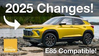 2025 Chevy Trailblazer Full Change List | Less Colors, E85 Compatible!