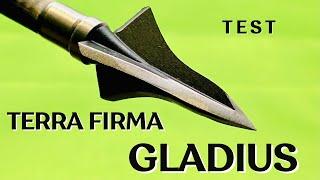 TERRA FIRMA GLADIUS 125 gr 3 BLADE Single Bevel: Broadhead Test