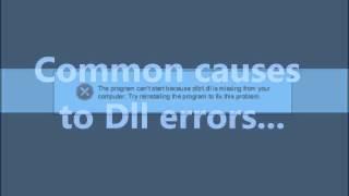 Dll Errors -- Common Causes