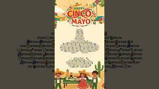 Happy Cinco de Mayo, Ryan