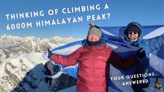 Your Questions... Answered... from my MERA PEAK Trek & Climb | 6000m Himalayan Mountain