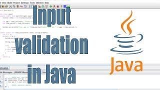 Integer and Float Input Validation with Java