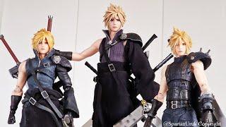 GameToys Vs Play Arts Kai Cloud Strife Comparison 1/6 Figure Review