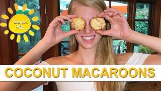 Sugar Free Coconut Macaroons | How to make Coconut Macaroons (Video Recipe)