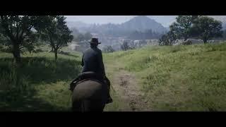 Riding Across Country 4K Red Dead Redemption 2