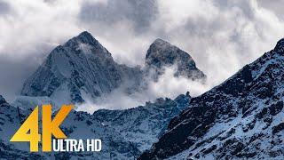 4K Higher Than Sky - North Caucasus, Russia - 2,5 HRS Cinematic Video with Calming Music