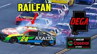 CCS Season 1 Talladega finish…the laggy one