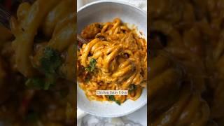 chicken satay udon in 20 mins