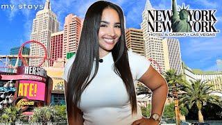 I stayed at New York-New York Hotel in Vegas! Honest Review + Fun Things to Do & Travel Tips!