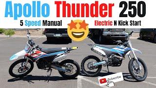 Apollo Thunder RFZ 250 Dirt Bike Review