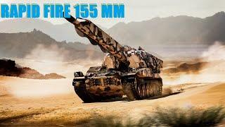 fastest firing 155mm in war thunder