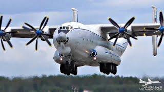 Ан-22А. Антей как дирижабль. Садится медленно. Взлетает с последней плиты.