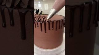 Chocolate buttercream frosting! Recipe on cakemehometonight.com!