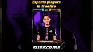 Top 3 best Esports player in freefire |#shorts #esports