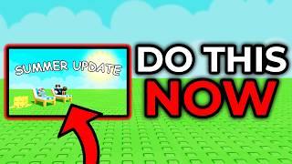 5 Things YOU NEED TO DO Before SUMMER SEASON UPDATE! (Grow a Garden)