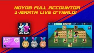 #dls NOYOB AKKAUNTDA 1-MARTA LIVE OʻYININI OʻYNASH VETNAM AKKAUNT MESSI , SANE , MANE, NEYMAR