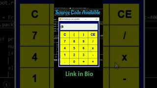 Basic Calculator using Python Tkinter. #programming #python #codinglife #softwareengineer