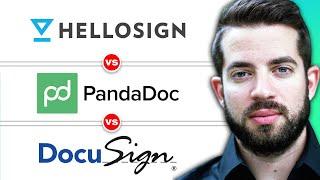 BEST eSignature TOOLS for Beginners | Pandadoc vs Docusign vs Hellosign