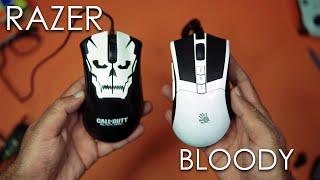 This is Budget DEATHADDER [ A4tech Bloody W90 Max ] Panda White Gaming Mouse | Detailed Review |Urdu