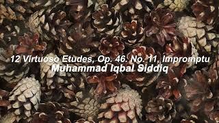 Muhammad Iqbal Siddiq - 12 Virtuoso Etudes, Op 46 No 11, Impromptu #piano