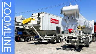 Super Mobile Batch Mix Asphalt Plant(60 TPH)-ZOOMLINE