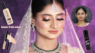 Long Lasting  Bridal Makeup Tutorial | Forever 52 one brand makeup tutorial | Step by Step