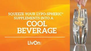 Do I Have to Mix the Lypo-Spheric Supplements in Liquid or Water?