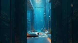 Could Humans Ever Live Underwater? The Future of Ocean Habitats  #shorts #facts