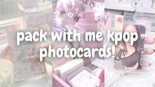  packing kpop photocards! #73 [asmr] (tiktok compilation) | minsbymon