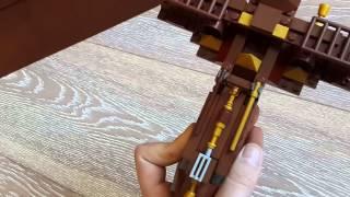 Lego Steampunk Custom Airplane Review (обзор)