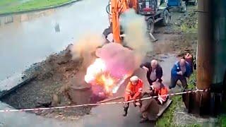 TOP10 | Excavators VS High Voltage Cables.